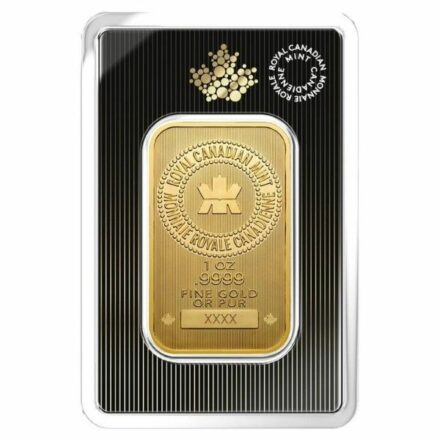 Royal Canadian Mint Gold 1 oz Bar