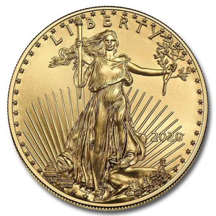 2020 American Gold Eagle 1 oz Coin