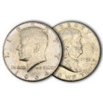 Junk 90% Silver Halves from the US Mint