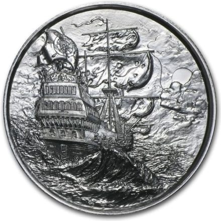 Privateer 2 oz Silver Round Ultra High Relief