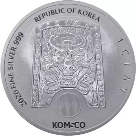 2020 South Korean 1 oz Silver Chiwoo