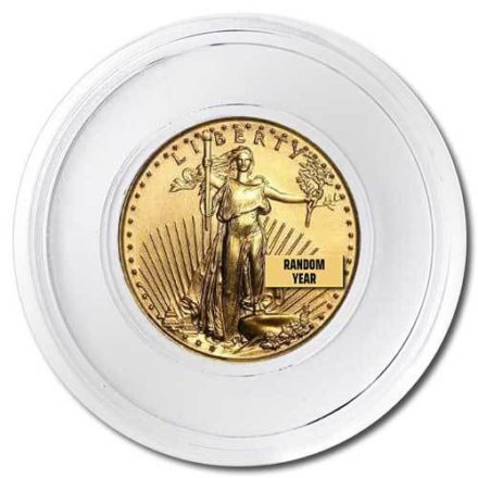 16mm Coin Capsule | 1/10 oz Gold Eagle