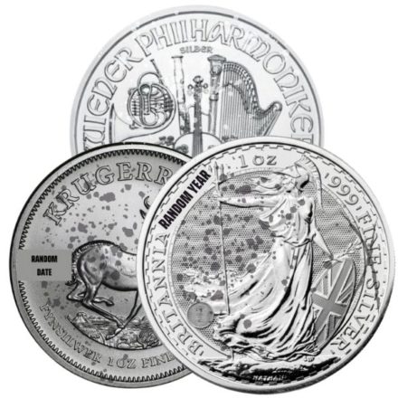 Cull 1 oz Silver Coins - Any Mint