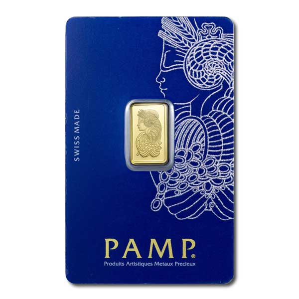 PAMP Fortuna 2.5 gram Gold Bar