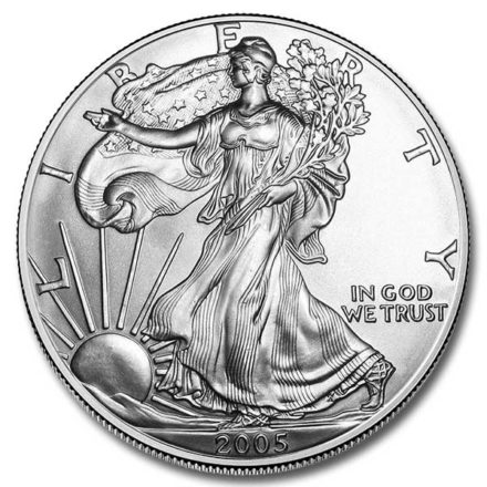 2005 American Silver Eagle Coin