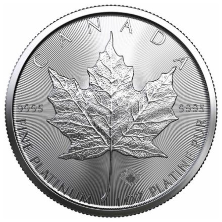2021 1 oz Canadian Platinum Maple Leaf Coin