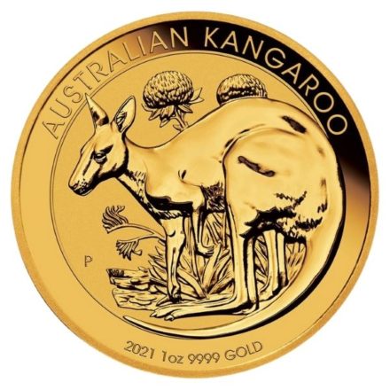 2021 1 oz Australian Gold Kangaroo Coin