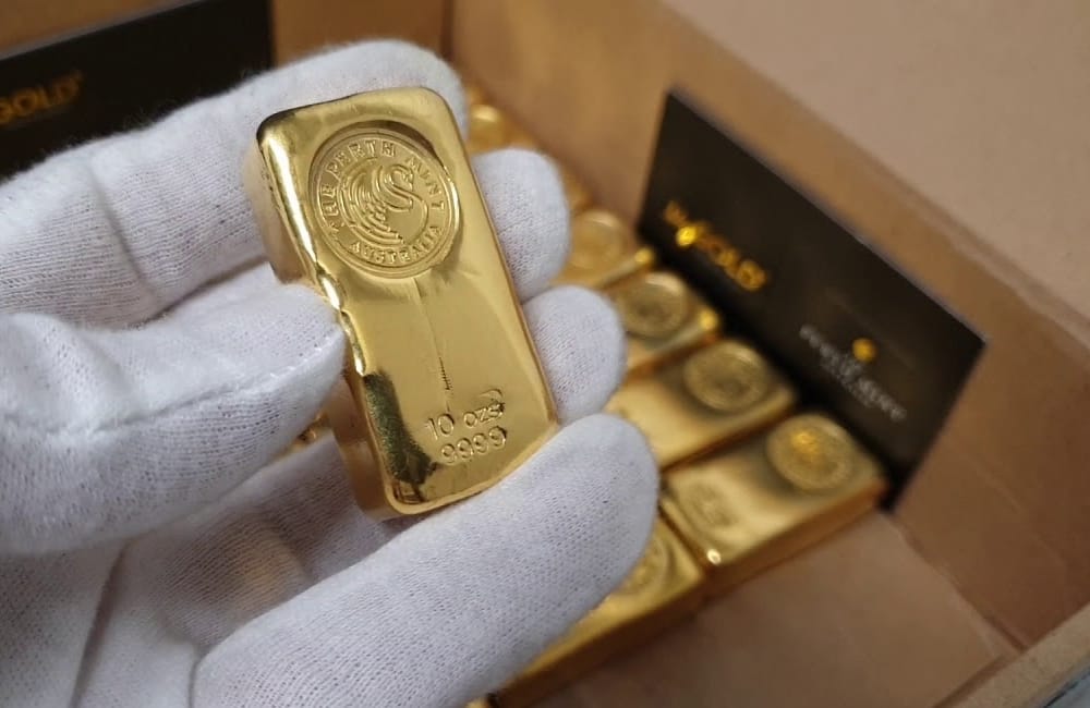 Perth Mint 10 oz Gold Bars