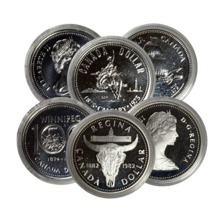 1971-1991 Canadian 50% Silver Dollar