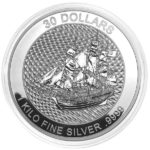 2020 Cook Islands 1 Kilo Silver HMS Bounty Coin (1)