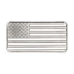 US Flag 10 oz Silver Bar