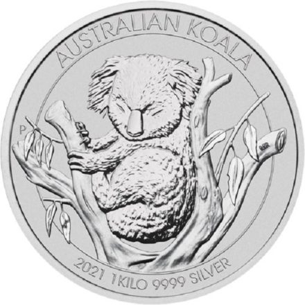 2021 1 Kilo Australian Silver Koala Coin