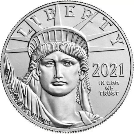 2021 1 oz American Platinum Eagle Coin