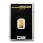 Argor-Heraeus 1 gram Gold Bar