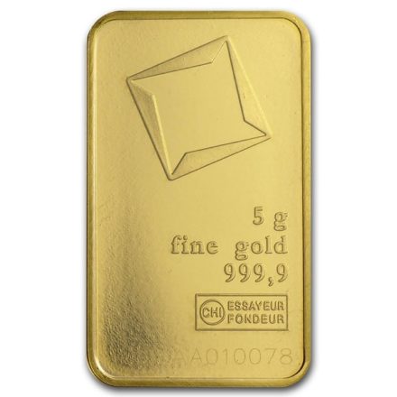 Valcambi 5 gram Gold Bar