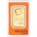 Valcambi 50 gram Gold Bar