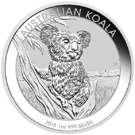 2015 Australian 1 oz Silver Koala Coin reverse
