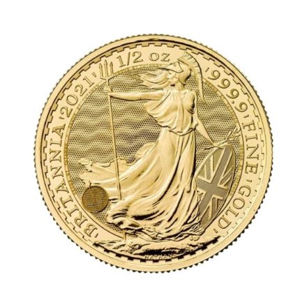 2021 1/2 oz British Gold Britannia Coin