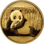 1 oz Chinese Gold Panda Coin- Random Year, Sealed
