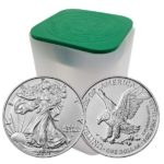 2021 1 oz American Silver Eagle Type 2 Tube of 20