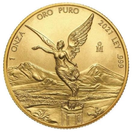 2021 1 oz Mexican Gold Libertad Coin