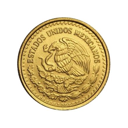 2021 1/10 oz Mexican Gold Libertad Coin Reverse