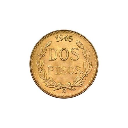 Mexican 2 Peso Gold Coin