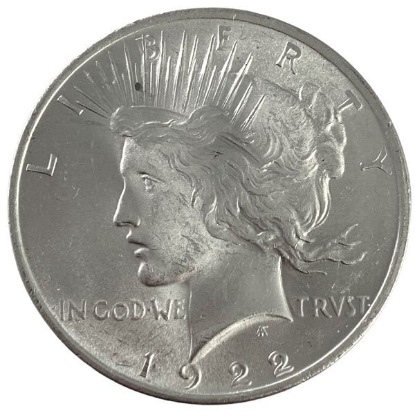 Peace Silver Dollar Coin - BU