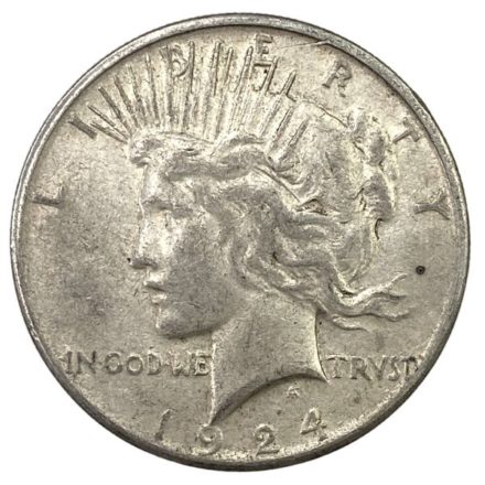 Peace Silver Dollar Coin - VG