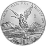2021 5 oz Mexican Silver Libertad Coin