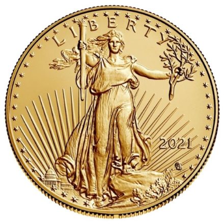2021 1 oz American Gold Eagle Coin Type 2
