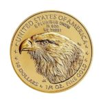 2021 1/4 oz American Gold Eagle Coin Type 2 Reverse