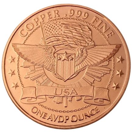 Area 51 "They're Here" 1 oz Copper Round