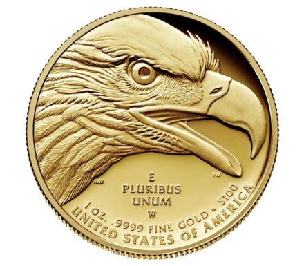 2021 1 oz American Liberty High Relief Gold Coin