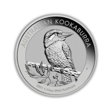 2021 1/10 oz Australian Platinum Kookaburra Coins