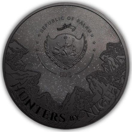 2021 Palau 1 Kilo Silver Black Panther Coin Reverse