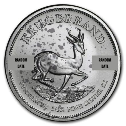 Cull 1 oz South African Silver Krugerrand Coin Obverse