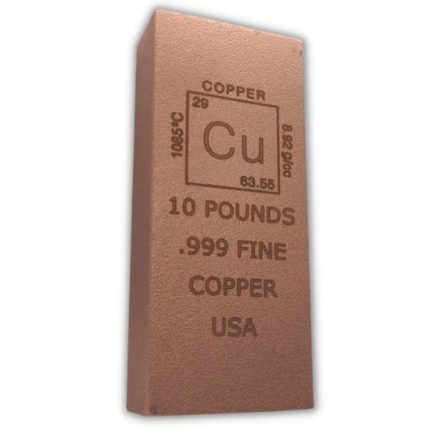Element 10 Pound Copper Bar