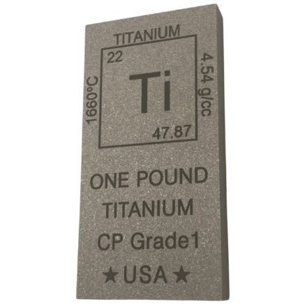 Elemental 1 Pound Titanium Bar Angle
