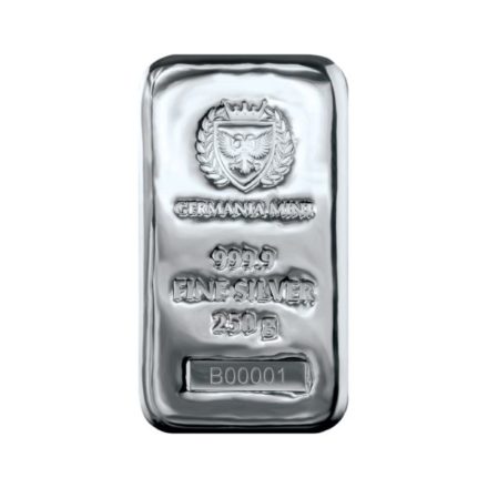 Germania Mint 250 gram Silver Bar