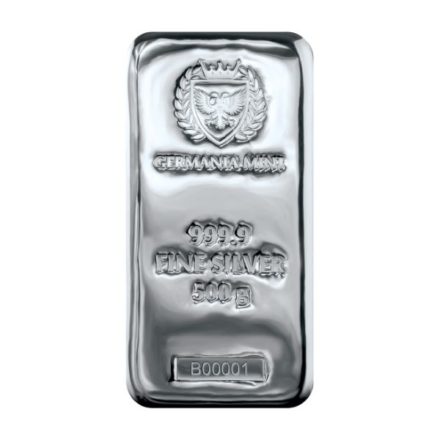 Germania Mint 500 gram Silver Bar
