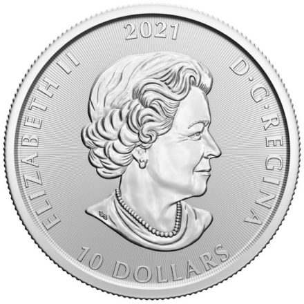 2021 2 oz Canadian Silver Werewolf Coin Effigy