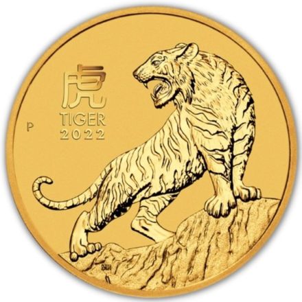 2022 1 oz Australian Gold Lunar Tiger