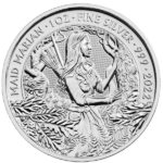 2022 1 oz British Maid Marian Silver Coin