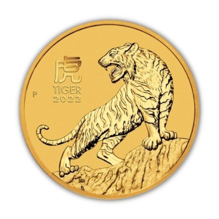 2022 1/4 oz Australian Gold Lunar Tiger