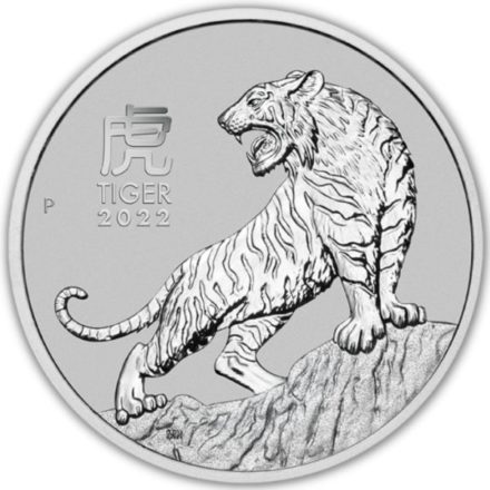 2022 Australian 1 oz Platinum Lunar Tiger