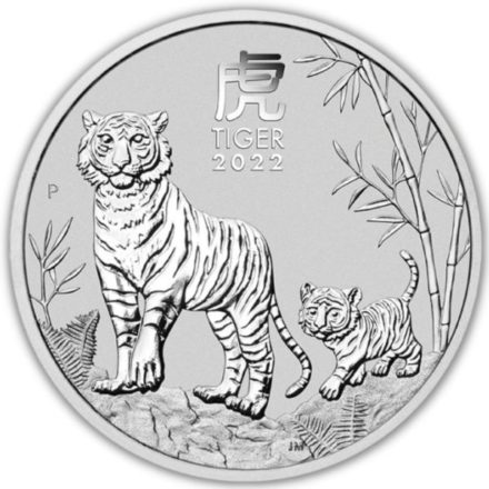 2022 Australian 1 oz Silver Lunar Tiger