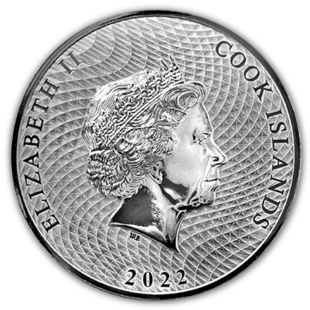 2022 Cook Islands 1 oz Silver HMS Bounty Coin Effigy