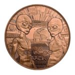 Area 51 We'll Be Back 1 oz Copper Round