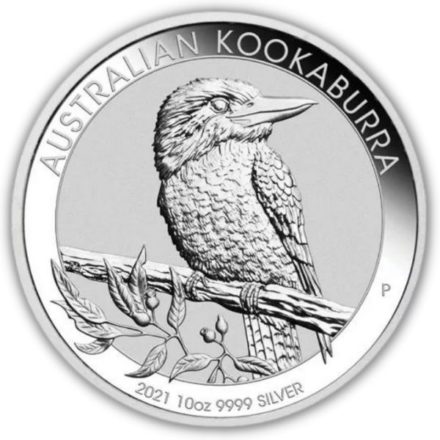 2021 Australia 10 oz Silver Kookaburra Coin
